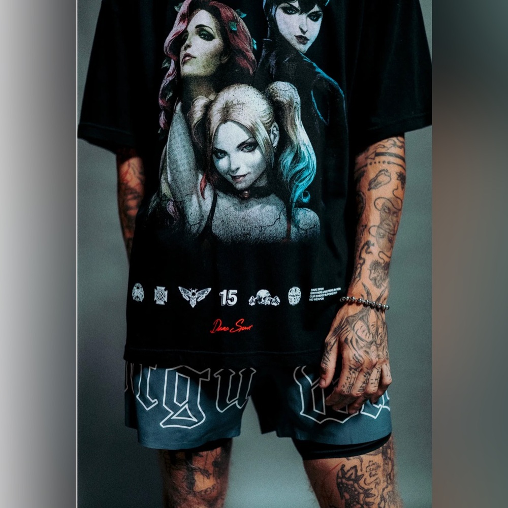 1 of 500 Feral “Premium” Oversized Tee in Black 
LARGE